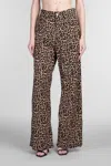 Giuseppe Di Morabito Jeans In Animalier Polyester In Animalier
