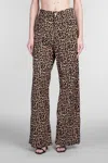 Giuseppe Di Morabito Jeans In Animalier Polyester In Multicolor