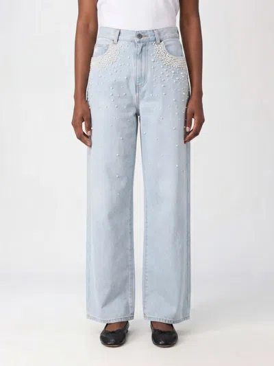 Giuseppe Di Morabito Jeans Woman In Blue