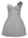 Giuseppe Di Morabito Jersey Dress Dresses Gray In Gray
