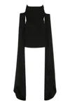 Giuseppe Di Morabito Off-the-shoulder Design Mini Dress In Black