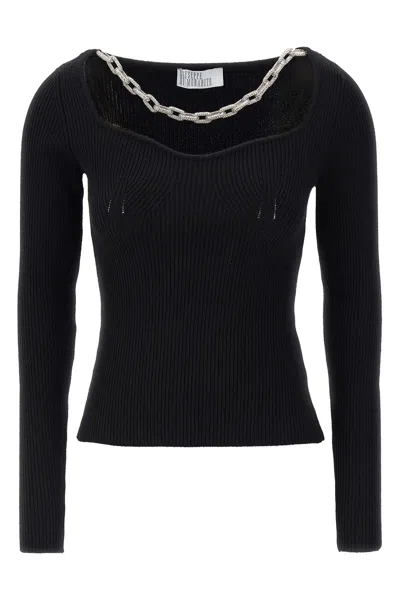 GIUSEPPE DI MORABITO GIUSEPPE DI MORABITO JEWEL CHAIN SWEATER