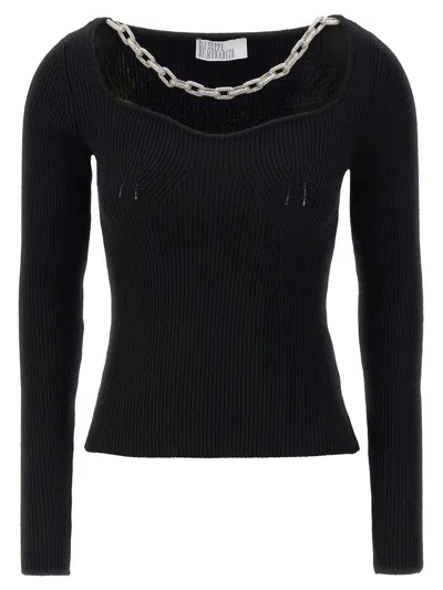 GIUSEPPE DI MORABITO GIUSEPPE DI MORABITO JEWEL CHAIN SWEATER