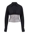 Giuseppe Di Morabito Crystal-embellished Long-sleeves Shirt In Multi