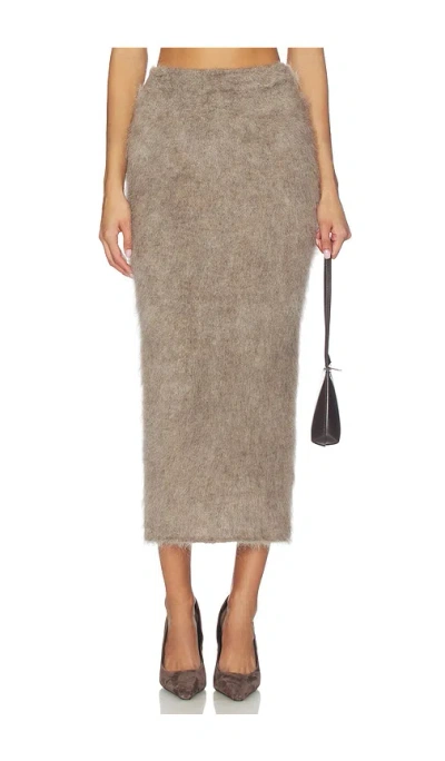 Giuseppe Di Morabito Knitted Skirt In Neutral