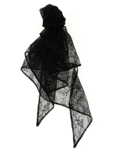 Giuseppe Di Morabito Lace Bandana In Black