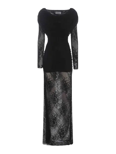 GIUSEPPE DI MORABITO VESTIDO LARGO - NEGRO
