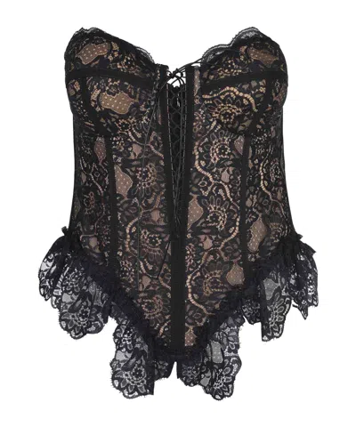 GIUSEPPE DI MORABITO GIUSEPPE DI MORABITO LACE BUSTIER