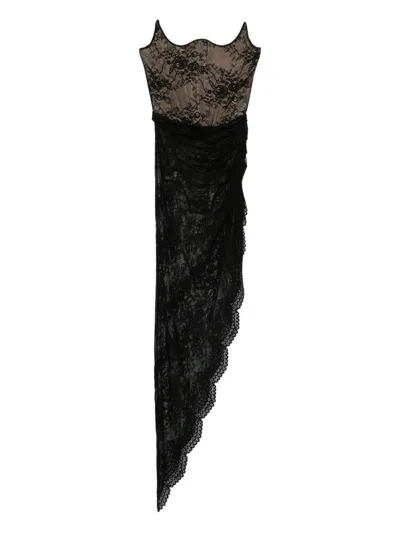 Giuseppe Di Morabito Lace Dress In Black