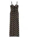 Giuseppe Di Morabito Floral-lace Gown In Black