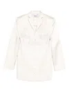Giuseppe Di Morabito Lace-overlay Jacket In White
