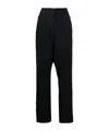 Giuseppe Di Morabito Lace-up Detail Straight-leg Trousers In Black