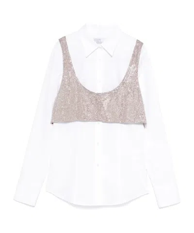 GIUSEPPE DI MORABITO GIUSEPPE DI MORABITO EMBELLISHED LAYERED TOP