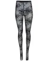 Giuseppe Di Morabito Lace Leggings In Black
