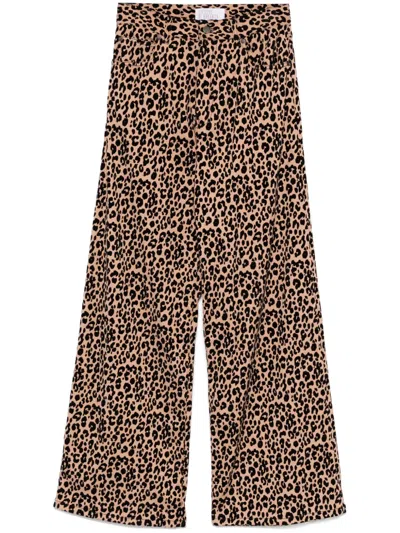 GIUSEPPE DI MORABITO LEOPARD-PRINT JEANS