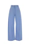 Giuseppe Di Morabito Light Blue Relaxed Flat Front Pants In Light Blue