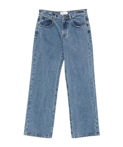 GIUSEPPE DI MORABITO LOGO DENIM TROUSERS