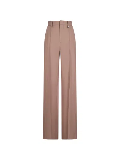 Giuseppe Di Morabito Logo-plaque Tailored Trousers In Pink