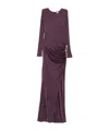 Giuseppe Di Morabito Draped Jewel-embellished Gown In Multi