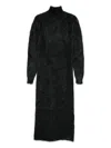 Giuseppe Di Morabito Long-sleeve Maxi Dress In Black