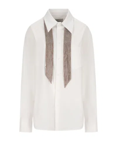 Giuseppe Di Morabito Long Sleeve Shirt In White