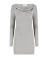 Giuseppe Di Morabito Long-sleeved Dress In Gray