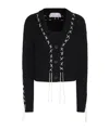 Giuseppe Di Morabito Black Wool Knitwear In Black