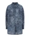 Giuseppe Di Morabito Long Sleeved Patterned Shirt In Multi