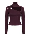 Giuseppe Di Morabito Long-sleeved Sweater In Purple