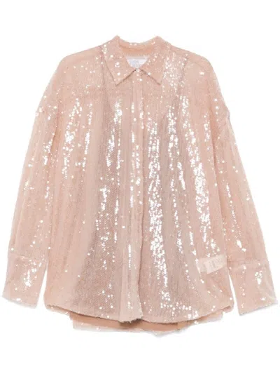 GIUSEPPE DI MORABITO LOOSE-FIT POLYESTER SHIRT