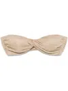 Giuseppe Di Morabito Lurex Bralette In Gold