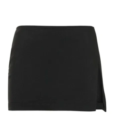 Giuseppe Di Morabito Lycra Mini Skirt In Black