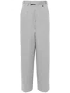 Giuseppe Di Morabito Wide-leg Jersey Trousers In Grey