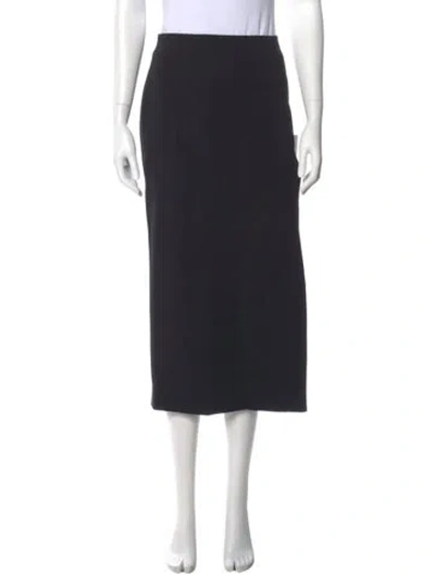 Pre-owned Giuseppe Di Morabito Midi Length Skirt In Black