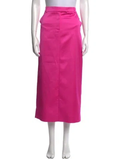 Pre-owned Giuseppe Di Morabito Midi Length Skirt In Pink