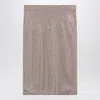 Giuseppe Di Morabito Midi Skirt With Silver Rhinestones