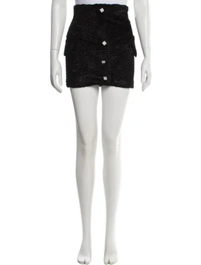 Pre-owned Giuseppe Di Morabito Mini Skirt In Purple