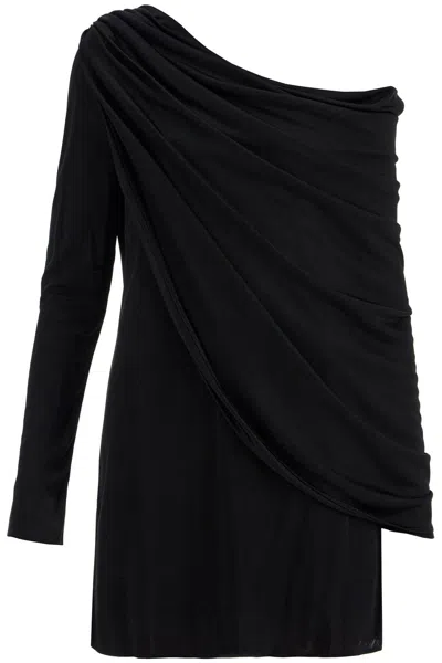 Giuseppe Di Morabito Women's Gathe Jersey Mini Dress In In Black