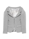 Giuseppe Di Morabito 노치드 라펠 블레이저 In Gray