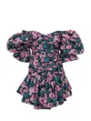 Giuseppe Di Morabito Off Shoulder Zipped Mini Dress