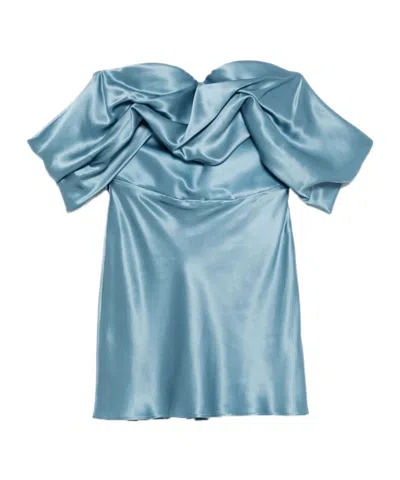 GIUSEPPE DI MORABITO OFF SHOULDER DRESS