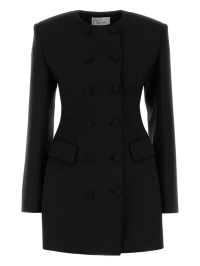 GIUSEPPE DI MORABITO PADDED-SHOULDER WOOL BLAZER