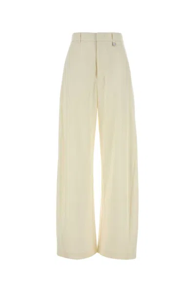 Giuseppe Di Morabito White Loose Flat Front Pants