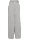 Giuseppe Di Morabito Wide-leg Jersey Trousers In Grey