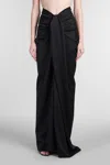 Giuseppe Di Morabito Pants In Black Wool In Black