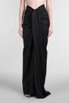 Giuseppe Di Morabito Pants In Black Wool In Black
