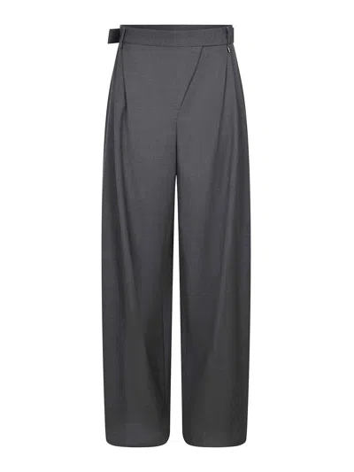 Giuseppe Di Morabito Pants Made Of  Wool In Gray
