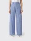 Giuseppe Di Morabito Light Blue Relaxed Flat Front Pants In Black
