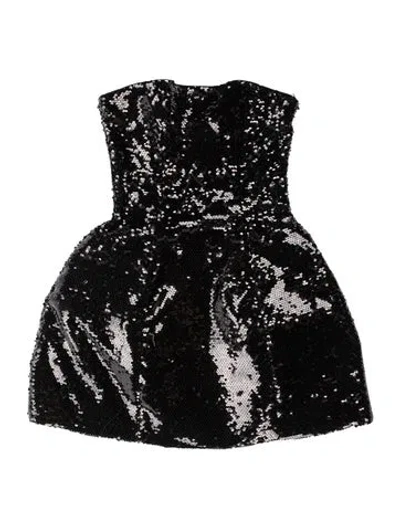 Pre-owned Giuseppe Di Morabito Patterned Mini Dress W/ Tags In Black