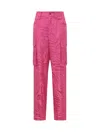 Giuseppe Di Morabito Pink Crop Pants In Pink